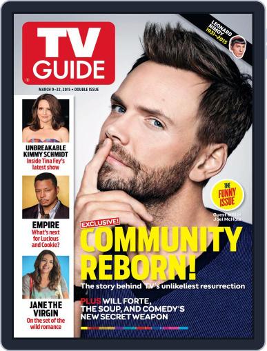 Tv Guide March 5th, 2015 Digital Back Issue Cover