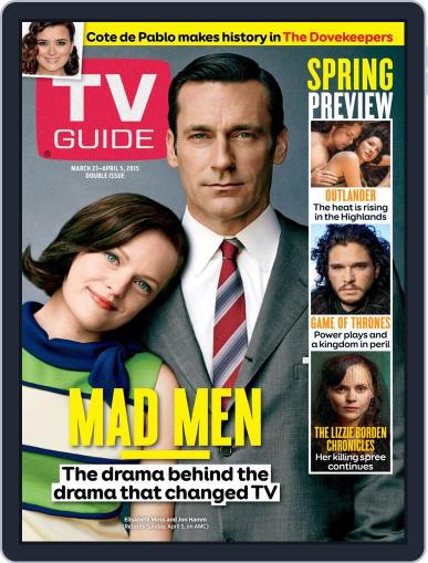 Tv Guide March 19th, 2015 Digital Back Issue Cover