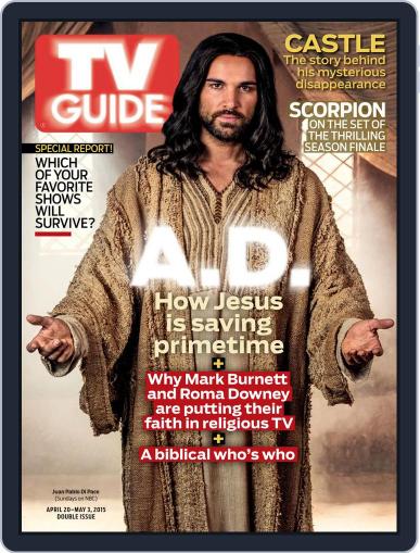 Tv Guide April 16th, 2015 Digital Back Issue Cover