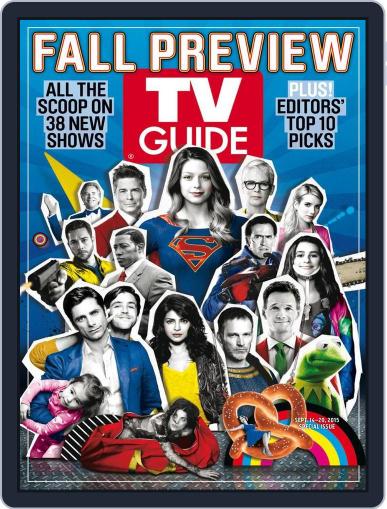 Tv Guide September 14th, 2015 Digital Back Issue Cover