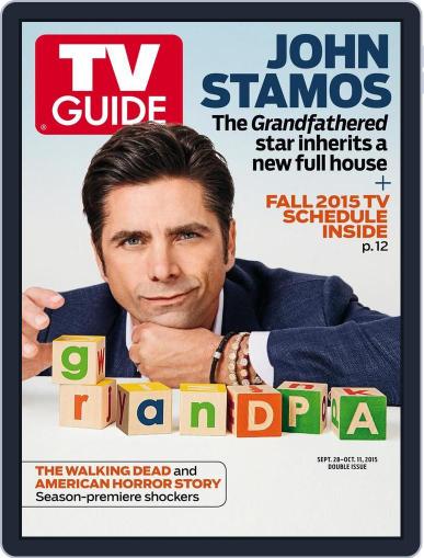 Tv Guide September 28th, 2015 Digital Back Issue Cover