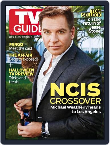 Tv Guide October 12th, 2015 Digital Back Issue Cover