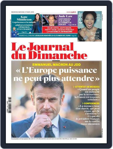 Le Journal du dimanche March 24th, 2024 Digital Back Issue Cover