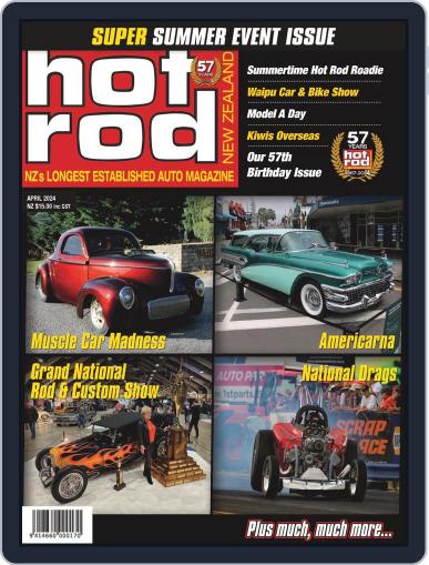 NZ Hot Rod April 1st, 2024 Digital Back Issue Cover