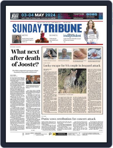 Sunday Tribune March 24th, 2024 Digital Back Issue Cover