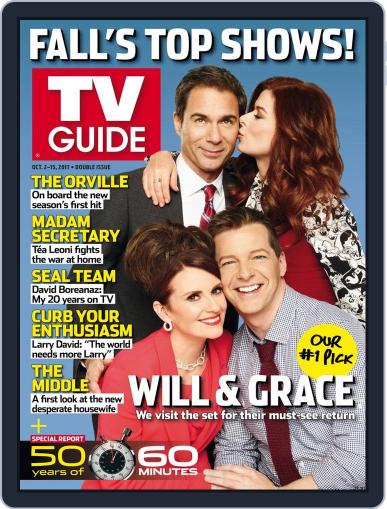 Tv Guide October 2nd, 2017 Digital Back Issue Cover
