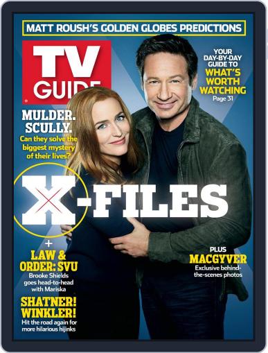 Tv Guide December 25th, 2017 Digital Back Issue Cover