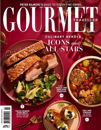 Gourmet Traveller March 25th, 2024 Digital Back Issue Cover