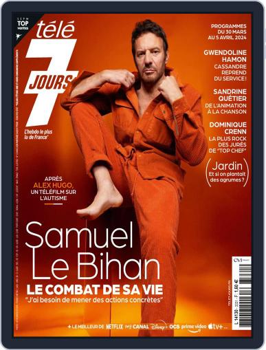Télé 7 Jours March 25th, 2024 Digital Back Issue Cover
