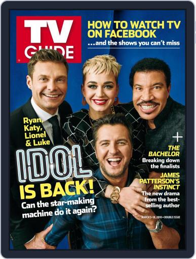 Tv Guide March 5th, 2018 Digital Back Issue Cover