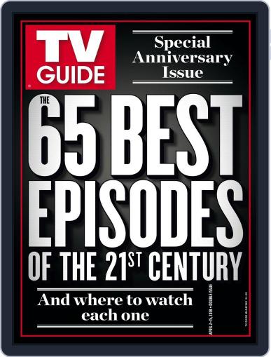 Tv Guide April 2nd, 2018 Digital Back Issue Cover