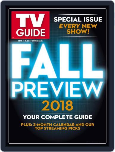 Tv Guide September 3rd, 2018 Digital Back Issue Cover