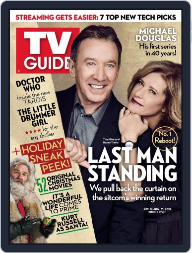 Tv Guide November 12th, 2018 Digital Back Issue Cover