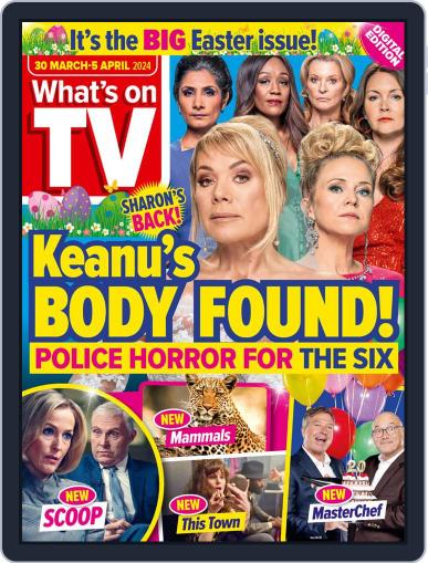 What's on TV March 30th, 2024 Digital Back Issue Cover