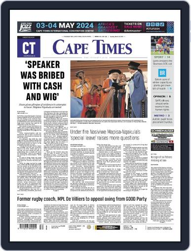 Cape Times March 26th, 2024 Digital Back Issue Cover