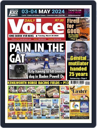 Daily Voice March 26th, 2024 Digital Back Issue Cover