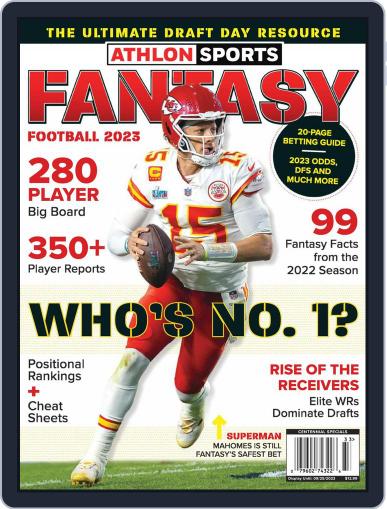 Athlon Sports Fantasy Football Digital Back Issue Cover