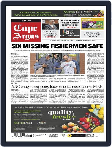 Cape Argus March 27th, 2024 Digital Back Issue Cover