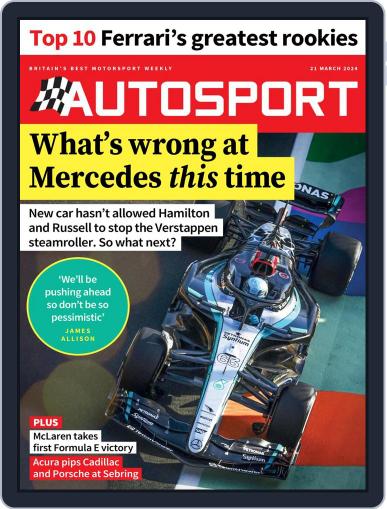 Autosport March 21st, 2024 Digital Back Issue Cover