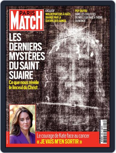 Paris Match March 28th, 2024 Digital Back Issue Cover