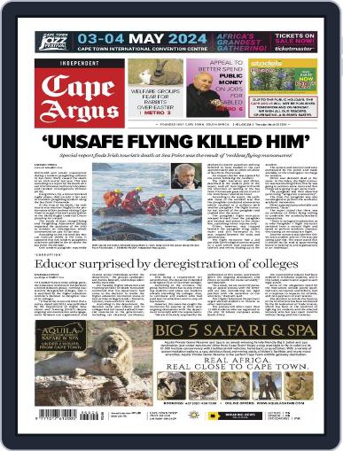 Cape Argus March 28th, 2024 Digital Back Issue Cover