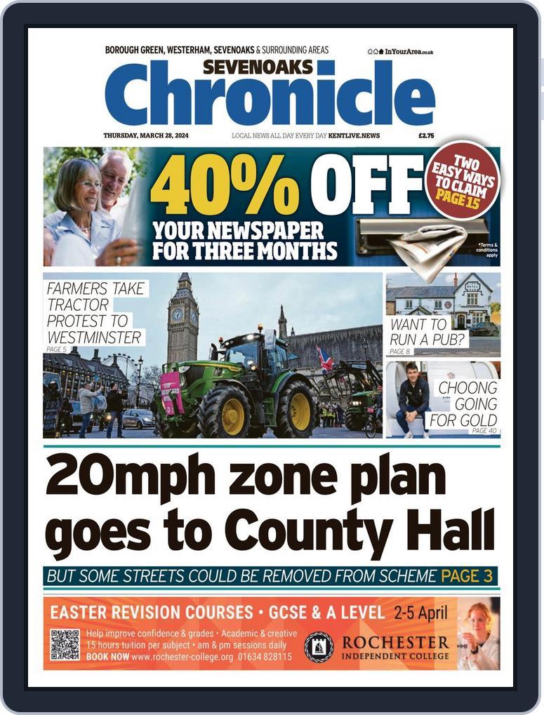 Sevenoaks Chronicle (Digital) Subscription