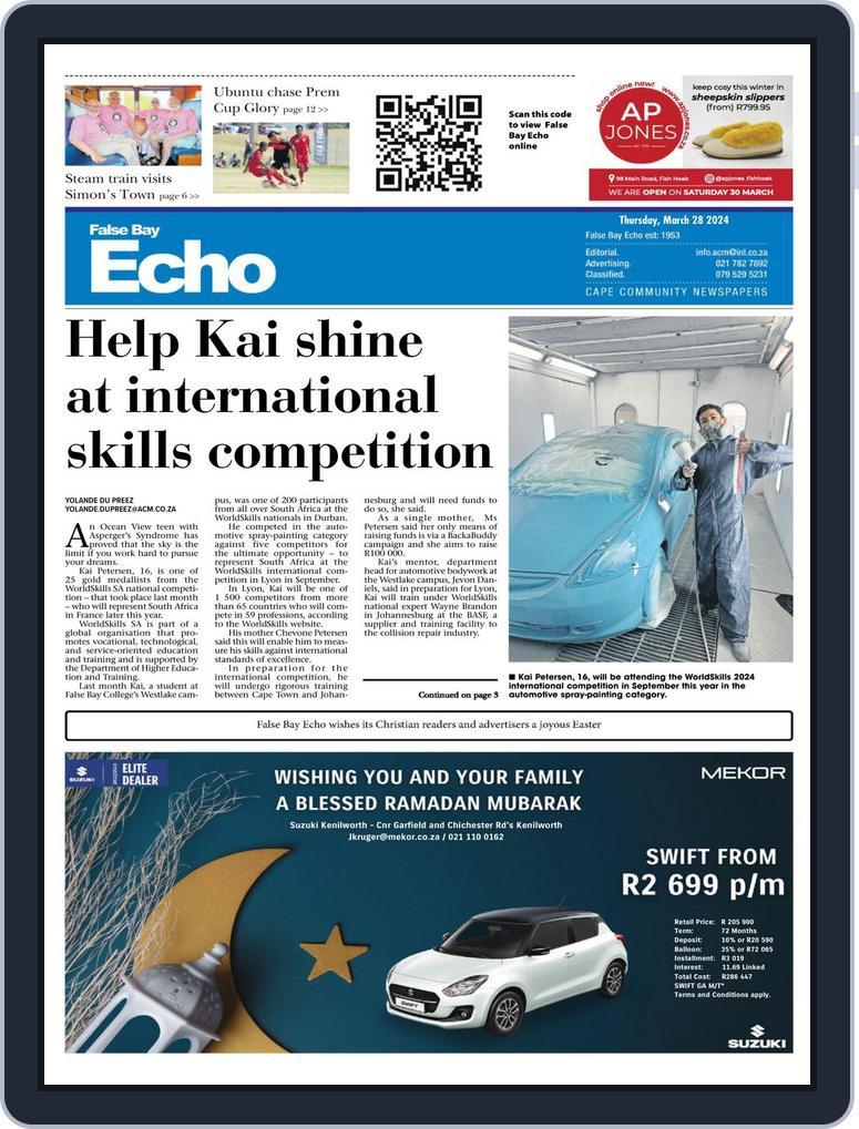 False Bay Echo (Digital) Subscription