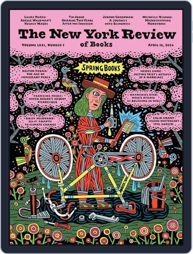 The New York Review of Books April 18th, 2024 Digital Back Issue Cover