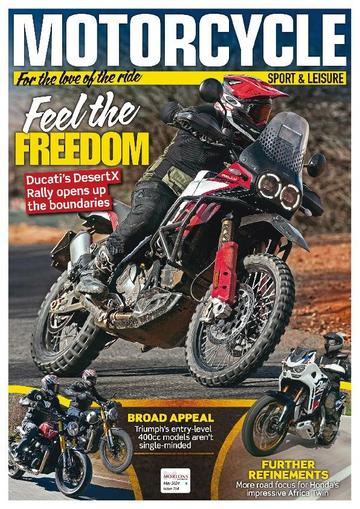 Motorcycle Sport & Leisure May 1st, 2024 Digital Back Issue Cover