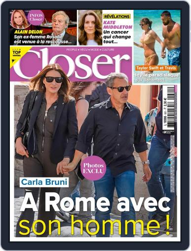 Closer France March 29th, 2024 Digital Back Issue Cover