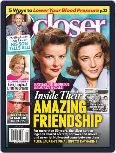 Closer Weekly April 8th, 2024 Digital Back Issue Cover