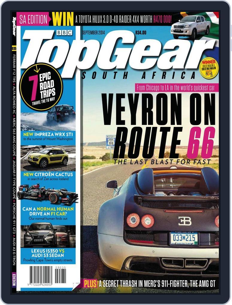 Top Gear South Africa (Digital) Subscription