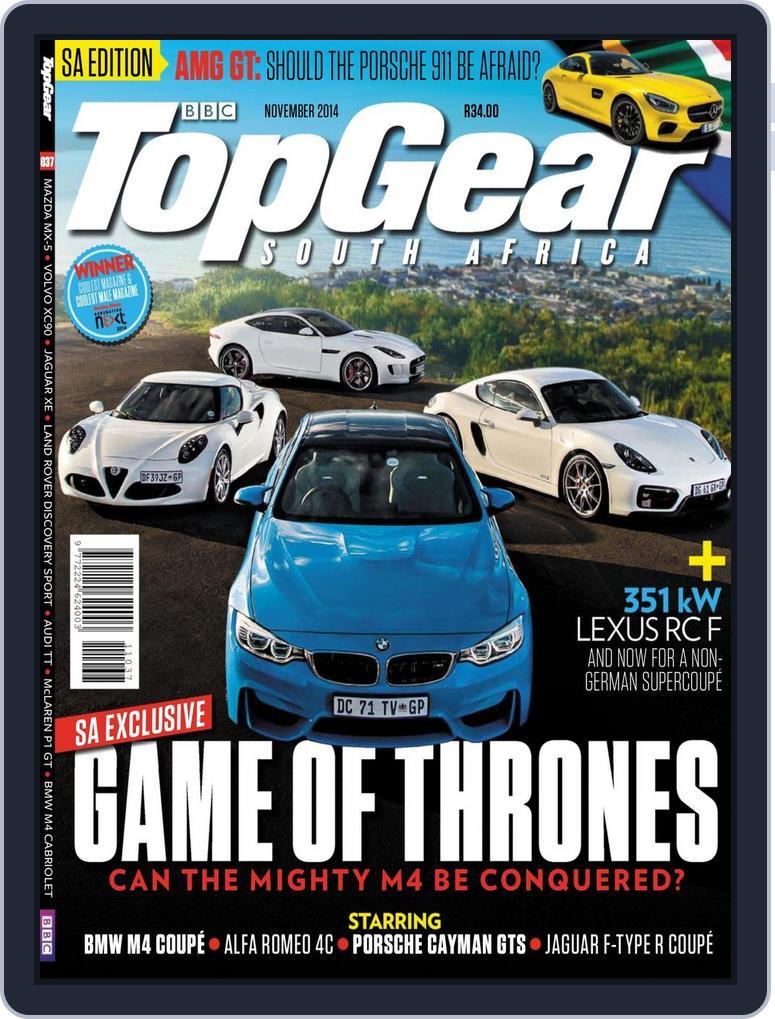 Top Gear South Africa (Digital) Subscription
