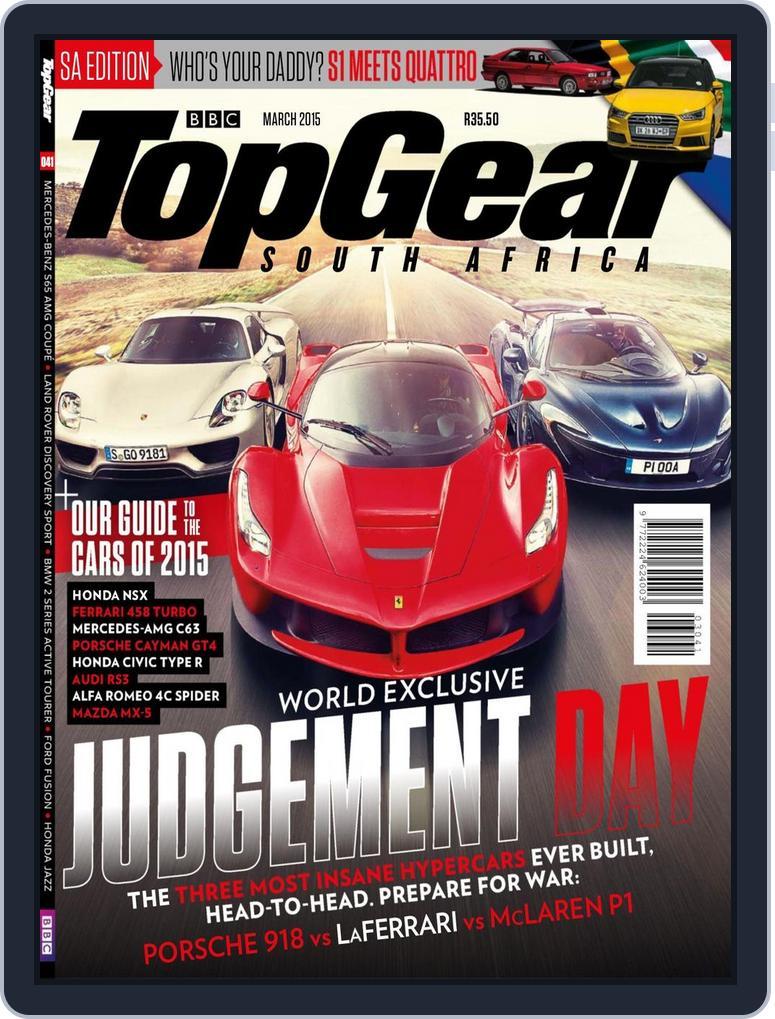 Top Gear South Africa (Digital) Subscription