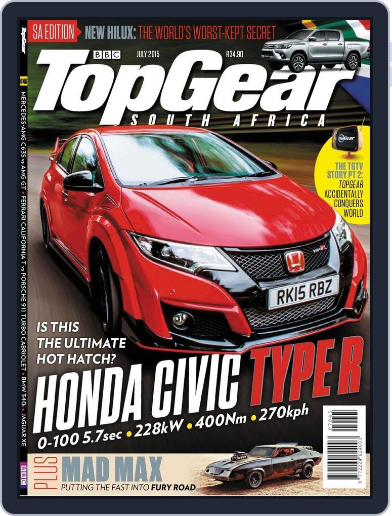 Top Gear South Africa (Digital) Subscription