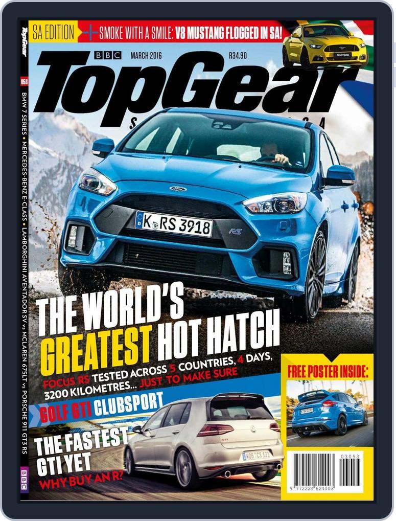 Top Gear South Africa (Digital) Subscription