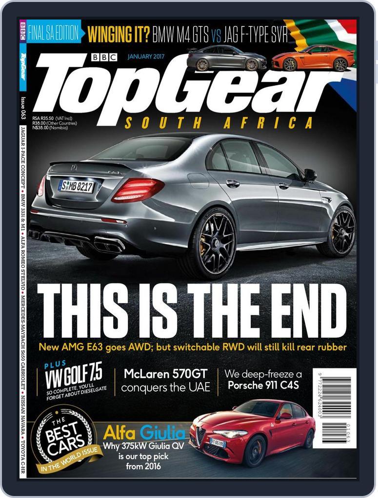 Top Gear South Africa (Digital) Subscription
