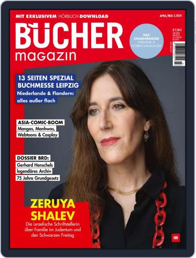 Bücher Magazin April 1st, 2024 Digital Back Issue Cover