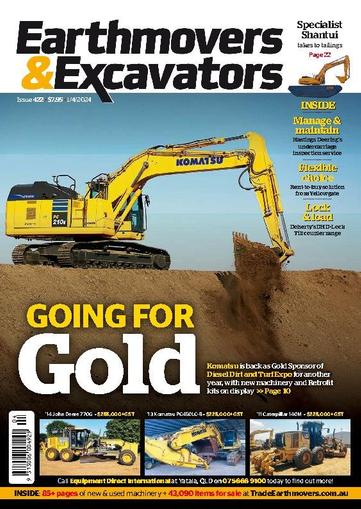 Earthmovers & Excavators April 1st, 2024 Digital Back Issue Cover