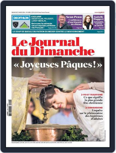 Le Journal du dimanche March 31st, 2024 Digital Back Issue Cover