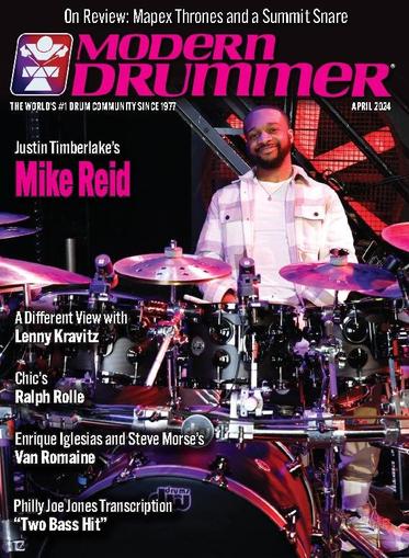 Modern Drummer April 1st, 2024 Digital Back Issue Cover