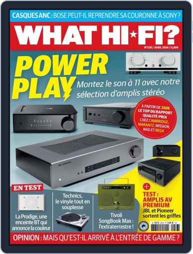 What Hifi France April 1st, 2024 Digital Back Issue Cover