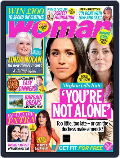 Woman United Kingdom April 8th, 2024 Digital Back Issue Cover