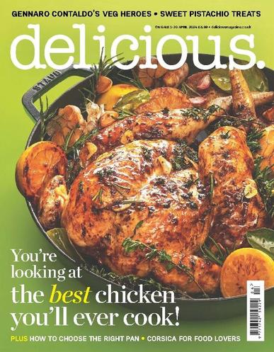 Delicious UK April 1st, 2024 Digital Back Issue Cover
