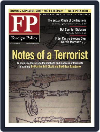 Foreign Policy February 19th, 2003 Digital Back Issue Cover
