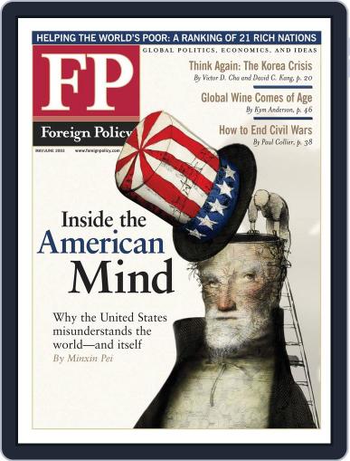 Foreign Policy April 14th, 2003 Digital Back Issue Cover