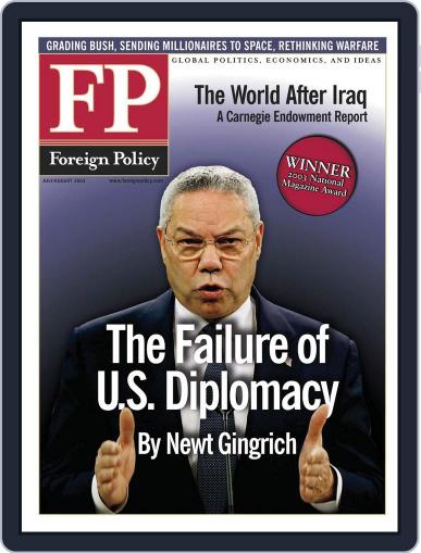 Foreign Policy June 16th, 2003 Digital Back Issue Cover