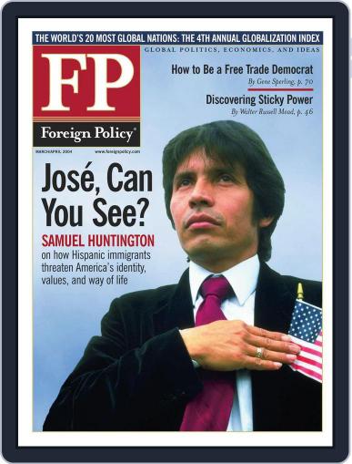 Foreign Policy February 23rd, 2004 Digital Back Issue Cover