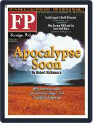 Foreign Policy (Digital) Subscription                    April 21st, 2005 Issue
