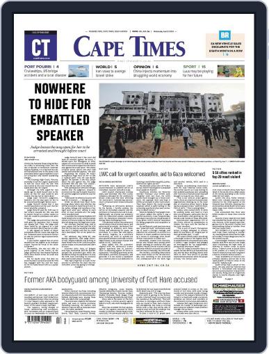 Cape Times April 3rd, 2024 Digital Back Issue Cover